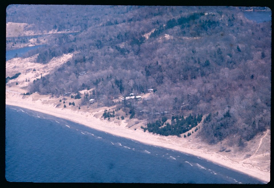 Aerial View looking north 1980 -1